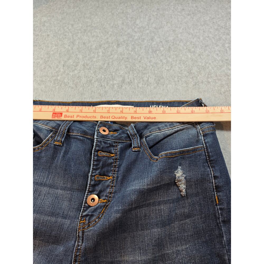 !iT Denim Helena High Rise Shorts Size 6 - Picture 5 of 8